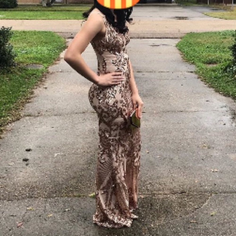 Gold Dress